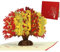 LINPOPUP®, LIN17588, POP - UP Karten Baum, Pop Up Karte Natur, POP UP Karten Geburtstag, Pop Up Geburtstagskarte, Grußkarte Baum, Trauerkarte, Geburtstagskarten, Gutschein Japan Ahorn, N344