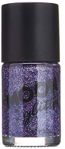 WOOOOZY Glitzer-Nagellack holographisch, 14 ml, lila