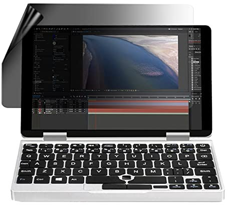 Celicious Privacy Lite 2-Way Anti-Glare Anti-Spy Filter Screen Protector Film Compatible with One-Netbook OneMix 2S