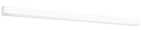 Integrated LED Flush Wall Lights White 115cm 4000K Integrierte LED-Wandleuchten Weiß 115cm 4000K