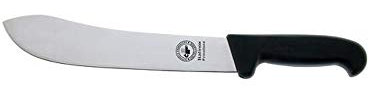 FRARACCIO Coltello chef professionale 30 cm, Coltello scimitarra in acciaio inox, coltello multiuso cucina
