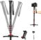 Manbily Extendable Camera Aluminum Monopod with Feet Portable Travel Monopod with Removable Tripod Stand Base for DSLR Canon Nikon Sony Video Camcorder 5 Sections 67-in 170cm Max Load 15.5lbs(A-222)