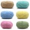 Filo per Uncinetto, Filo per Maglieria a Mano 6x50g Filo di Cotone per Uncinetto e Artigianato, 6 Colori