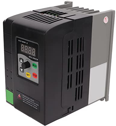 Variateur de Fréquence VFD 3KW 7.5A pour Moteur Triphasé 380-440V Contrôle Vitesse Automatisation Industrielle