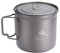 TOAKS POT-1100 - Maceta de titanio