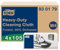 Tork Biobased Heavy-Duty Cleaning Cloth Weiß W4, exelCLEAN® Technology, 4 x 105 Cloths, 930179