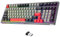 KEMOVE K98 Tastiera Gaming,Tastiera meccanica con 3 modalità, Tastiera wirless tasti PBT a doppio colore, illuminazione RGB, batteria da 4000mAh, hot-swap, batteria removibile e layout a 98 tasti