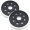 2x Klett Schleifteller Stützteller 125mm Mittelhart für BOSCH Professional GEX 18V-125 GEX 12V-125