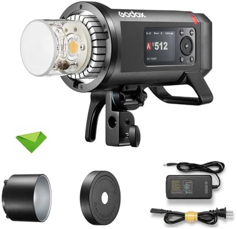 GODOX AD600ProII AD600 Pro II 600Ws 2.4G TTL Flash Speedlight, GN87 1/8000 HSS, 40W Bi-color Modeling light, Monolight Strobe Flash for Canon, Sony, Nikon, Fuji, Olympus, Panasonic(AD600 Pro Upgraded)