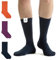 von Jungfeld - 1 Paar Herren Socken aus Bio-Baumwolle - Strumpf Herrensocken in Gr. 35-38 Midnight Blue