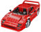 Fuleying Technik Sportwagen Bausteine Bausatz, F40 Rennwagen Modell Bausatz, 1:8 Super Auto Klemmbausteine, Auto Fahrzeugbau Spielzeug für Erwachsene,4026 PCS