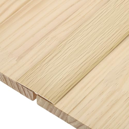 sourcing map T-Molding Transition Strips, 3 M x 5cm (L x W) PVC Floor Flat Divider Strip Self Adhesive Vinyl Flooring Edging Trim for Joining Floor Gaps Doorways, Maple Wood Grain