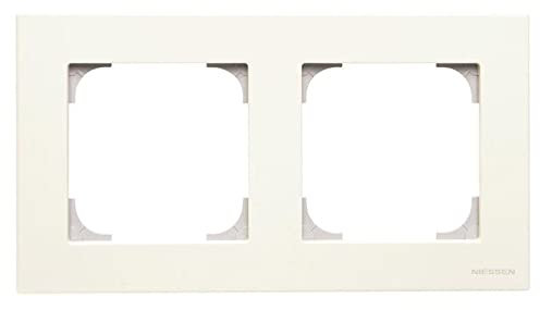 Niessen 8572 Marco 2 Ventanas BL, Blanco