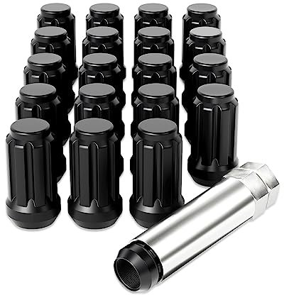 OMT Radmuttern, M12 x 1,5, 12 x 1,5 mm, kompatibel mit Toyota Camry Corolla Highlander RAV4 Tacoma, Honda Accord CR-V Civic Fit, Ford Escape Focus Fusion und mehr, 20 Stück