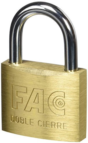 Fac - Candado 40 mm. laton an std blister