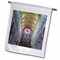 3dRose FL_239231_1 Flagge der Kathedrale der Madame von Amiens von Notre Dame in Paris, 30,5 x 45,7 cm, Weiß