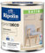 RIPOLIN - Peinture Intérieure Multi-Supports – Murs, Boiseries & Radiateurs – Ultra-Couvrante – Lessivable – Application Facile – Ecolabel - Satin - 0,5L - Lin