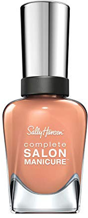 Sally Hansen Complete Salon Manicure Nail Polish, Pink and Red Shades, Freedom of Peach
