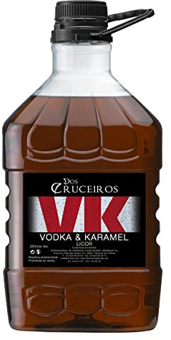 DOS CRUCEIROS Licor de Vodka y Caramelo - 3 L