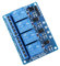 ELEGOO Módulos de Relés de 4 Canales a DC 5V con Optoacoplador para Arduino UNO R3 MEGA Proyecto 1280 DSP ARM PIC AVR STM32