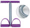 Covvy Tirer La Corde Élastique Tension p é Dale Abdomen Ressort Matériel Exp é Jambe Exerciser Ventre Trimmer Rimentateur De Musculation Pour La Remise En Forme Du Yoga De Formation (Violet)