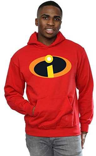 Disney Men's The Incredibles Costume Logo Hoodie