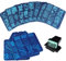 20 Pcs Different Design Nail Art Stamping Plates 1 Pcs Rectangle Green Rubber Stamper DIY Nail Art Image Stamp Plates Manicure Template Nail Art Tools