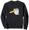 Klopapier Nudeln Single Party Nudel Mann Sweatshirt