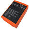 WXKJSHOP Batteria di ricambio compatibile con 1500 mAh 6 V NI-Mh BA225030