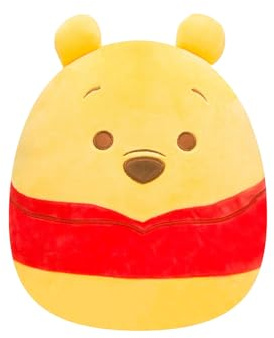 Squishmallows Official Kellytoy Pooh Bear Character Soft Squishy Plush Stuffed Toy Animals (8 Inch, Pooh)
