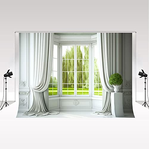 Kate Hochzeit Hintergrund Sommer Fenster Kulisse Studio Portrait Hintergrund 2.2x1.5m/7x5ft