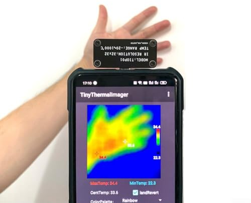 Wärmebildkamera für Android, Wärmebildkamera von -20 ℃ bis 1000 ℃, 32 x 32 Infrarot-Wärmebildkamera USB-C Wärmebildkamera