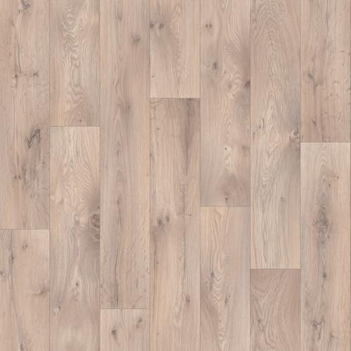 Vinyl Flooring Lino Wood Plank Sheet Cheap Kitchen Bathroom Lino Herringbone (Blond Oak Plank, 7m x 3m)