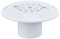 ANKROYU Drain Principal de Piscine, Sortie d'eau de Piscine en Plastique, Drain de Sol Blanc, Accessoire de Drainage d'entrée d'eau, Drain de Piscine pour Sources Chaudes de