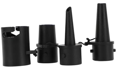 SUNGOOYUE Luftpumpen-Ersatzdüsen, Nylon, 3 Größen, Auslaufsicher, Aufblasbare Pumpenköpfe für Luftbett, Luftmatratze, Schwimmring, Aufblasbarer Pool