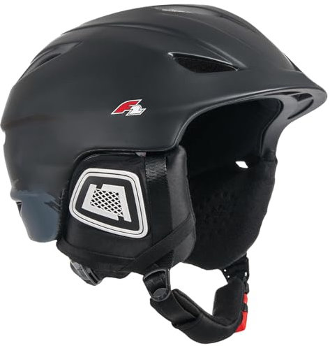 F2 Herren Snowboard Helm Helmet - Ride M Schwarz