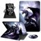 ACWDMKH for Amazon Fire Max 11 Tablet Case,(13th Generation, 2023 Release) 360 Degree Rotating Swivel PU Leather Stand Flip Folio Cover with Auto Wake/Sleep Case for Fire Max 11,Cool Purple Dragon