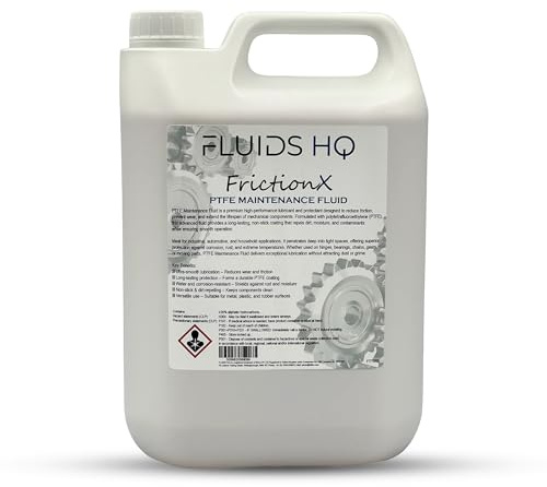 FluidsHQ PTFE Maintenance Fluid Lubricant Protectant Anti-Friction Fluid 5L