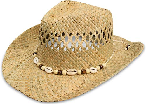 normani Cowboy Hut Strohhut mit Hutband