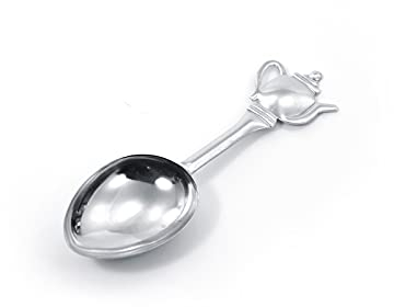 Teemaßlöffel Teekanne Edelstahl Länge ca. 10,6 cm