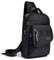 Nicgid Sling Bags, Brust Schulter Rucksäcke Crossbody Geldbörse Outdoor Brusttasche Reiserucksack für Männer Frauen Wandern Camping Radfahren