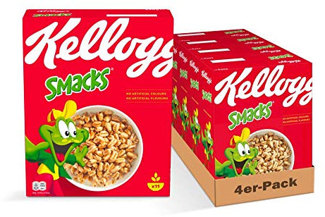 Kellogg's Smacks, 4er Pack (4 x 330 g)