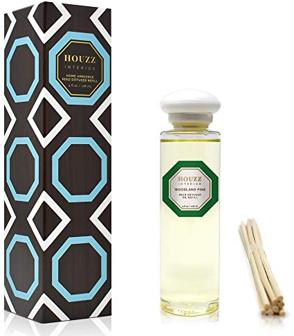 HOUZZ Interior Duftöl-Nachfüller für Duftöl: Woodland Pine - Zeder, Kiefernnadeln und Sandelholz - Urlaubsduftöl - ohne Sulfate oder Parabene - Made in USA