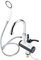 Robinet de douche à température instantanée, robinet chauffe eau instantané electrique douche avec affichage de la température, rotation à 360° robinet d'eau chaude électrique (UE)