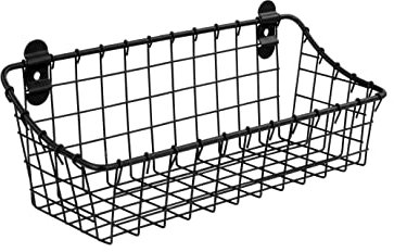 Spectrum 1000043 Korb, Metall, Schwarz
