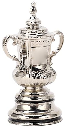 RiToEasysports Modèle de Coupe de Trophée de Football, Mini Modèle de Jeu de Football Décor D'ornements de Ligue en Métal de Haute Simulation