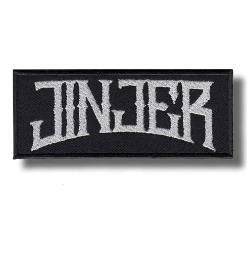 Jinjer-Aufnäher zum Aufbügeln, bestickt