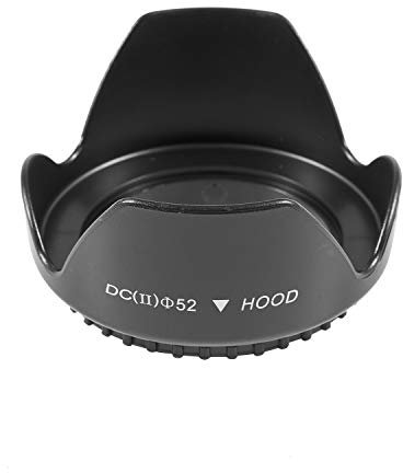 Bumdenuu Parasol de Lente de de PéTalo de 52 Mm para Nikon D5200 D5100 D3200 Kit F3.5-5.6G