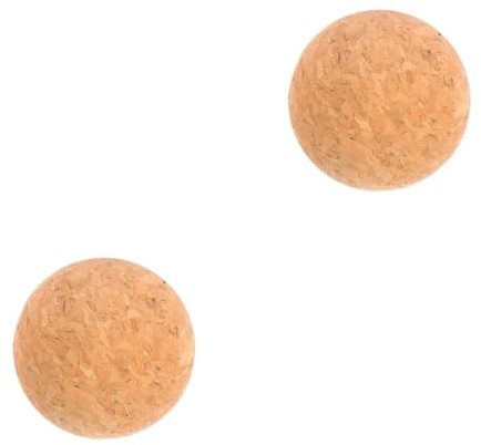 Alipis 2pcs Wooden Wine Bottle Stopper Cork Ball Air Tight Stopper for White Wine