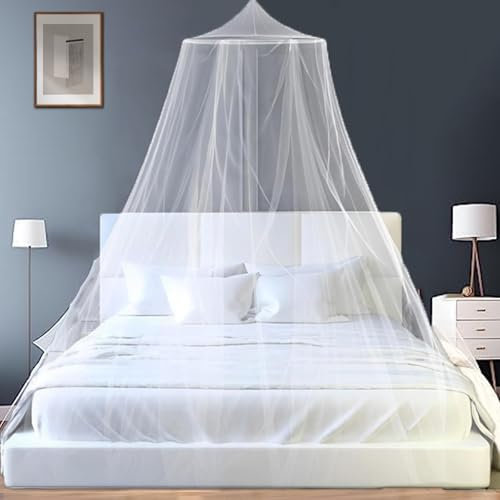 Mosquitera Cama Matrimonio,250x60x1100cm,Dosel de Cama Mosquitera, Mosquitera para Cama,Mosquito Net,Dosel Mosquitera, Mosquitero de Dosel para Viajes,Cama Doble, Cama Individual, Cuna o Cama Infantil